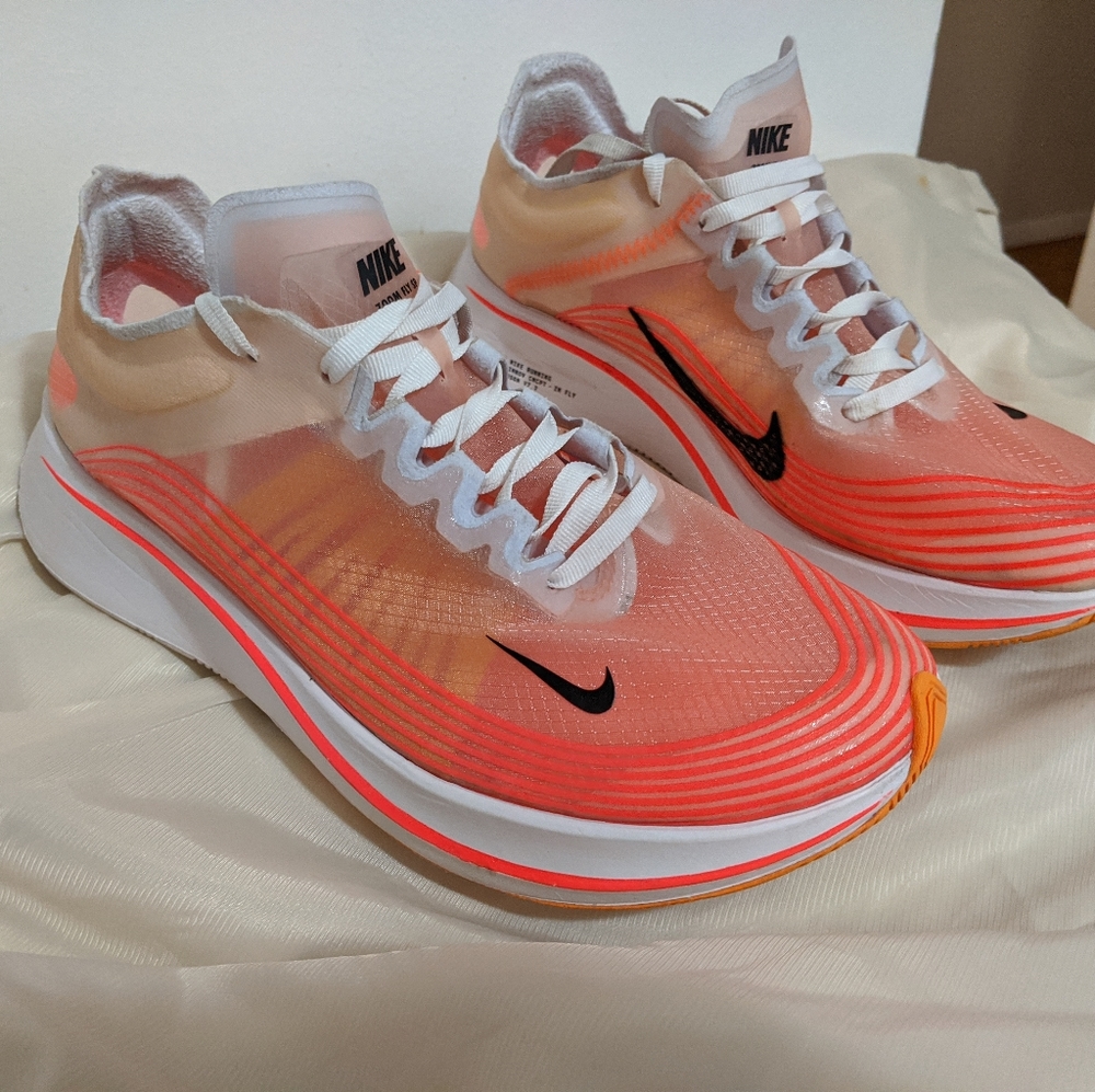 Nike Zoom Fly SP Red/White/Black Womens US 9.